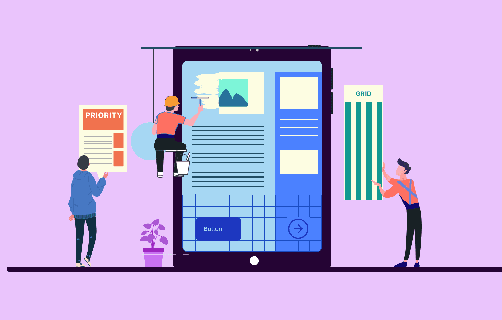 UI/UX tasarımında beyaz boşluk kullanımını ve nefes alan arayüzleri simgeleyen, ferah bir alanda yüzen soyut küreler.