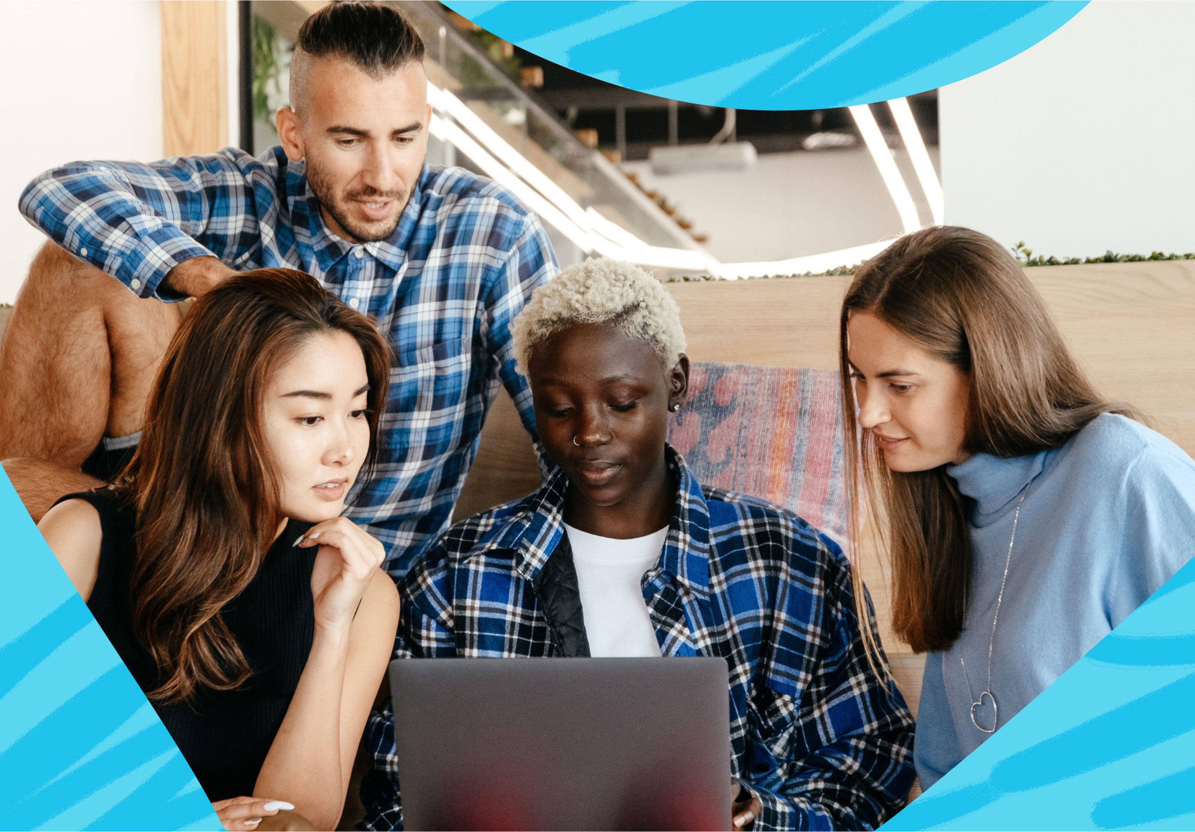 UI/UX tasarımında bilişsel yanlılıkları ve zihinsel kısayolları temsil eden renkli yapboz parçalarıyla dolu bir insan kafası silüeti.